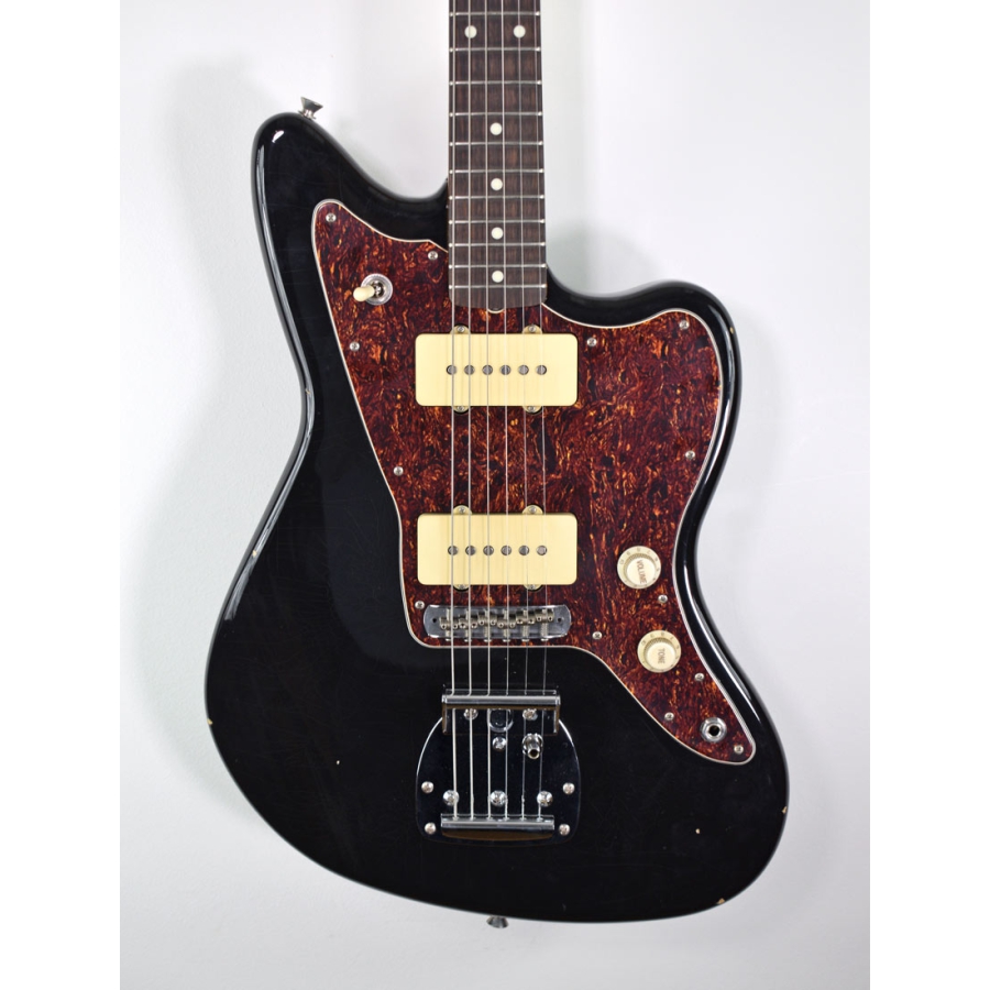 Del-Tone JM-style Black matching headstock