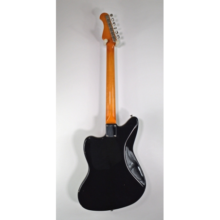 Del-Tone JM-style Black matching headstock