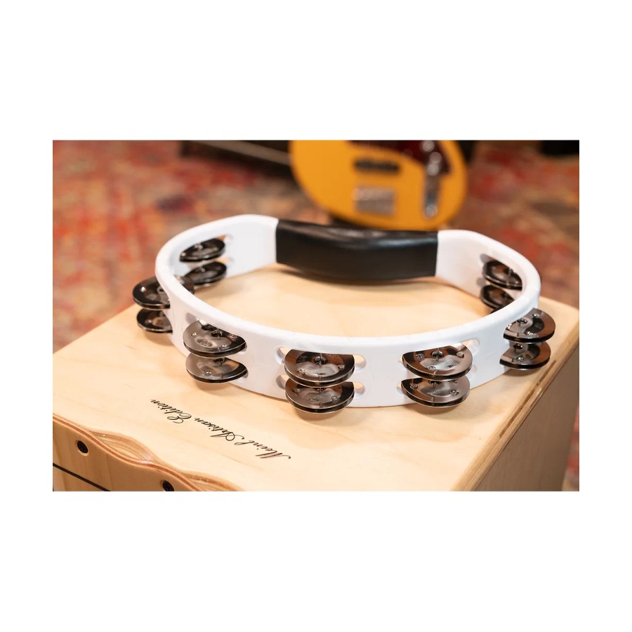 Meinl HTMT1WH Tambourine Steel Jingles WH