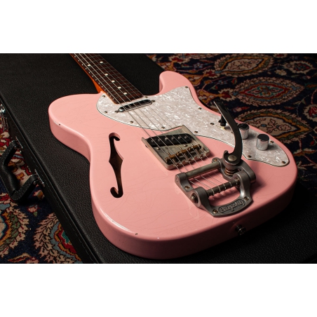 Del-Tone T-style Thinline Shell Pink