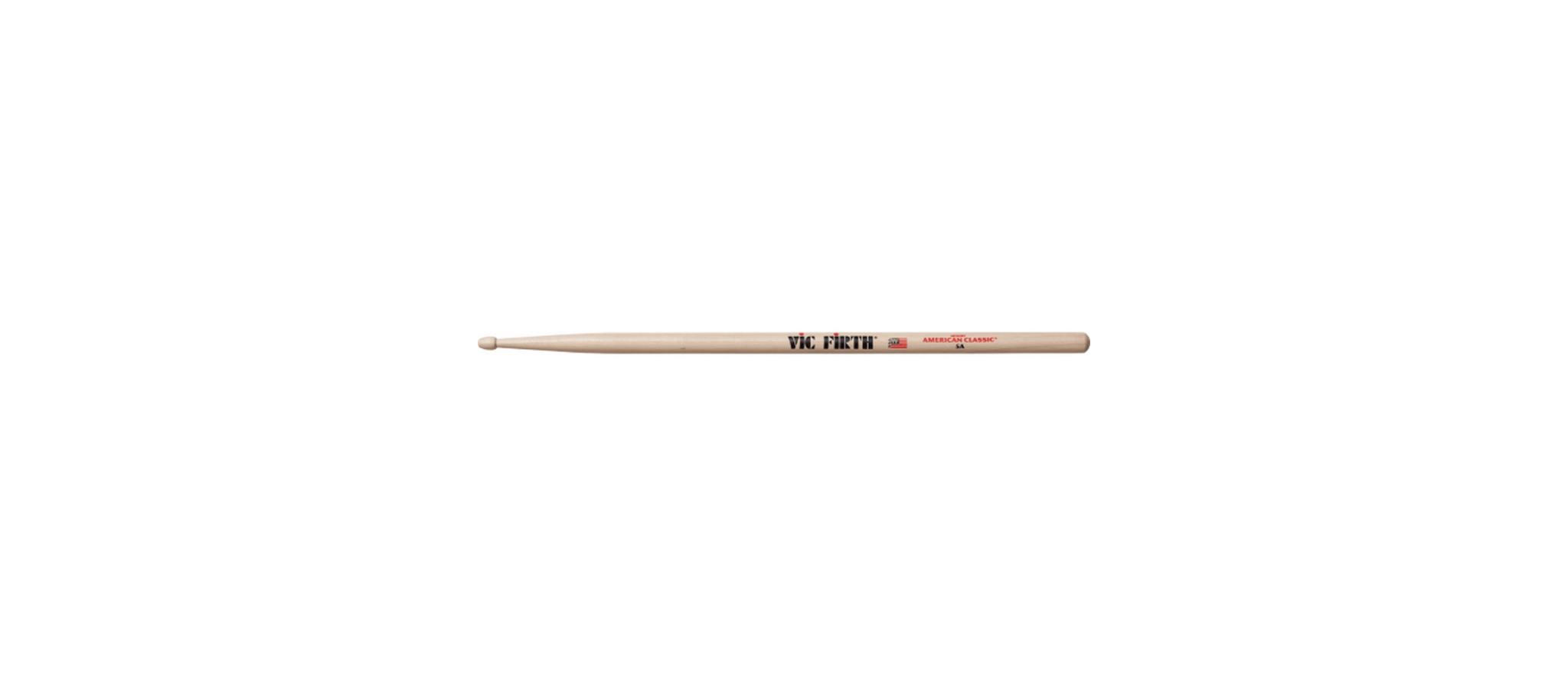 Vic Firth 5A Diepe backcut drumstick ronde tip Dijkmanmuziek