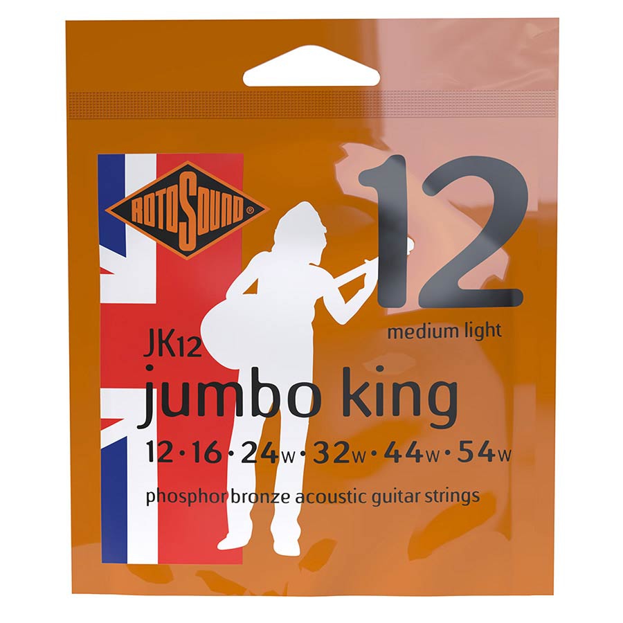 Rotosound JK12 Jumbo King Phorphor Bronze 012