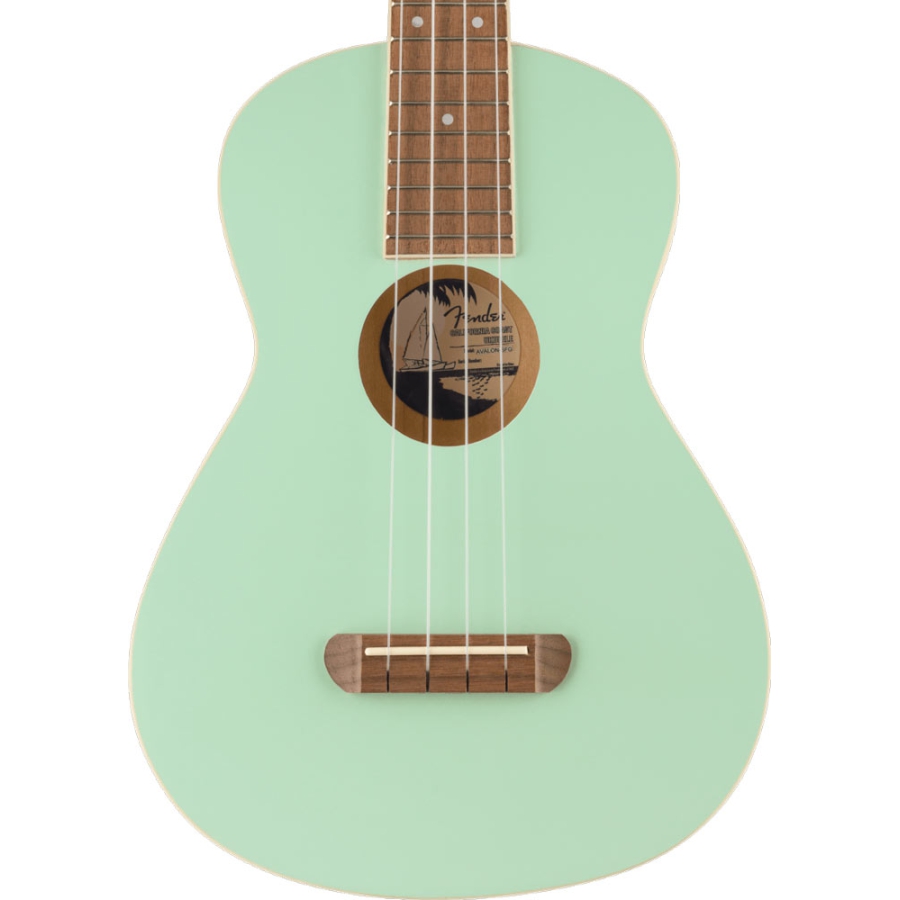 Fender Avalon Tenor Ukulele Surf Green