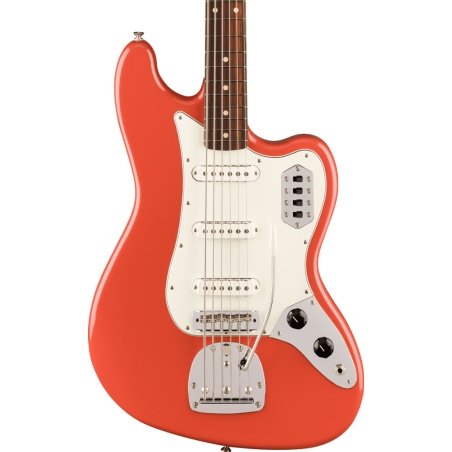 Fender 60s Bass VI RW Fiesta Red
