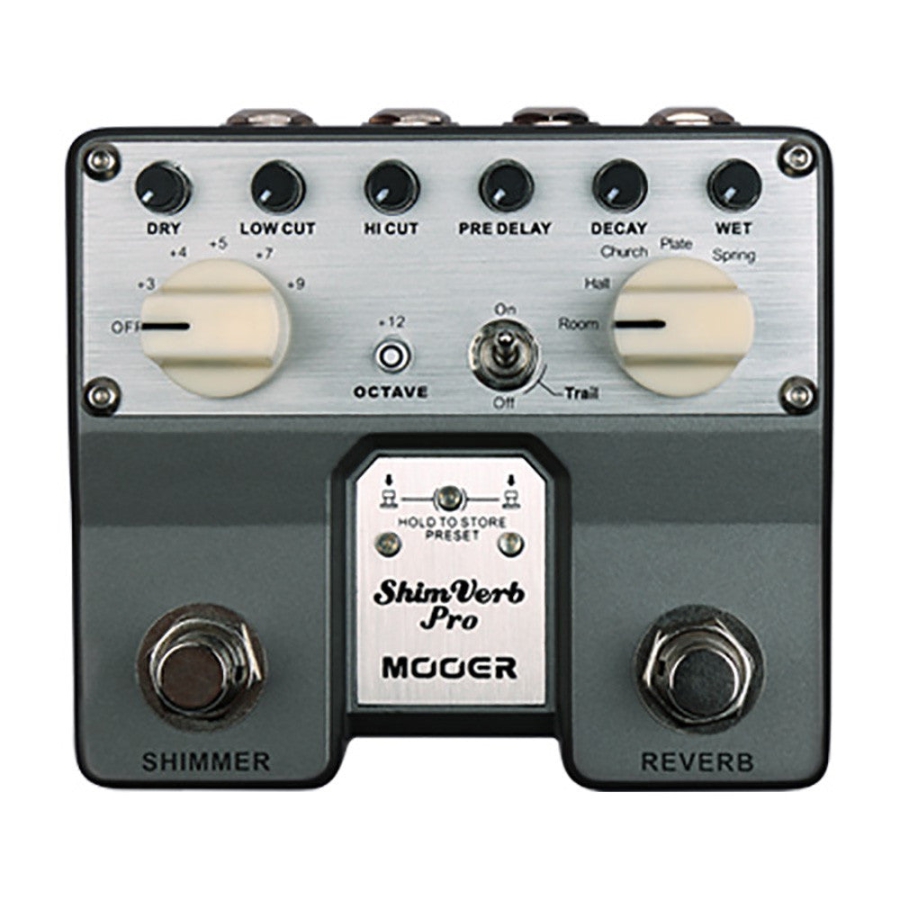 Mooer ShimVerb Pro Digital Reverb Pedal