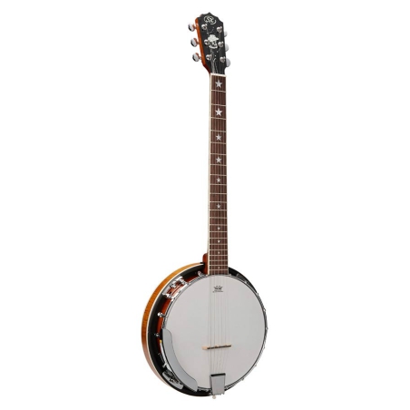 SX BJ406 6 string banjo