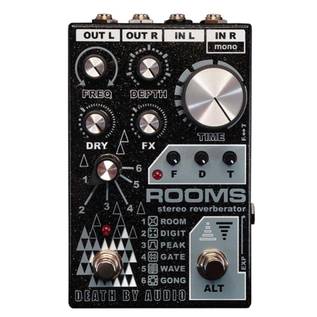 Death by Audio Rooms Stereo Reverberator