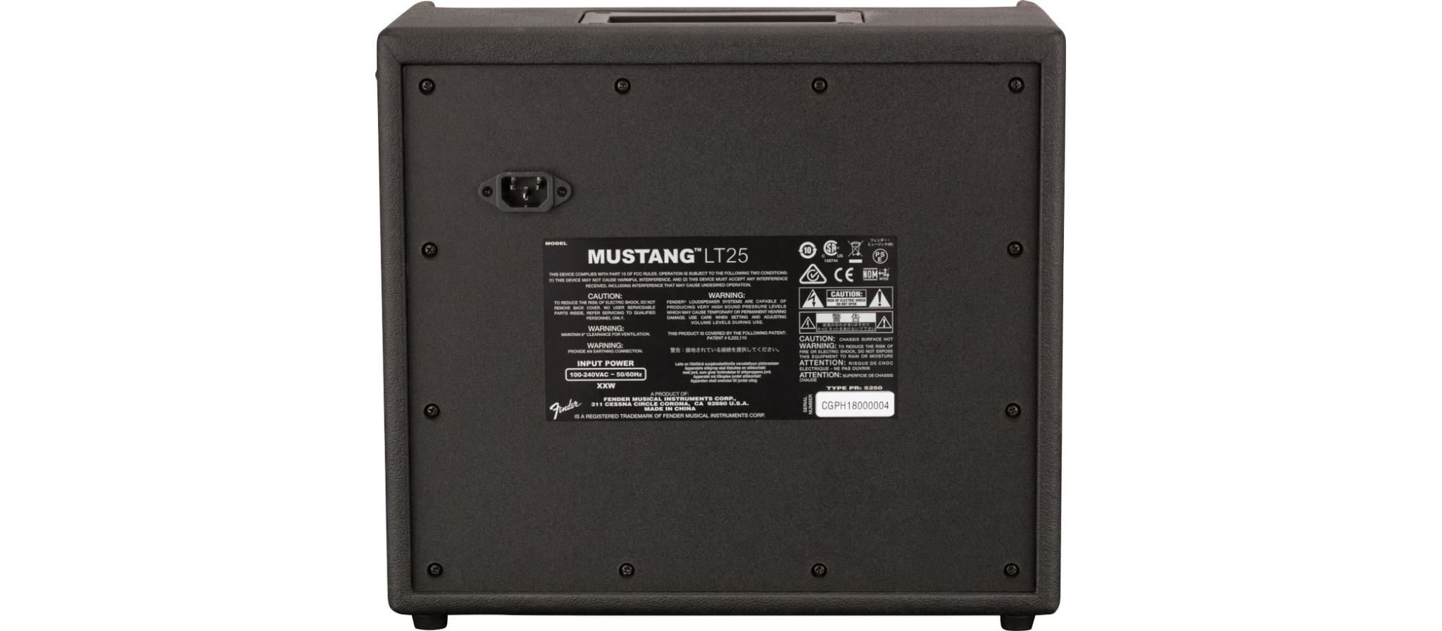 Fender on sale mustang lt25