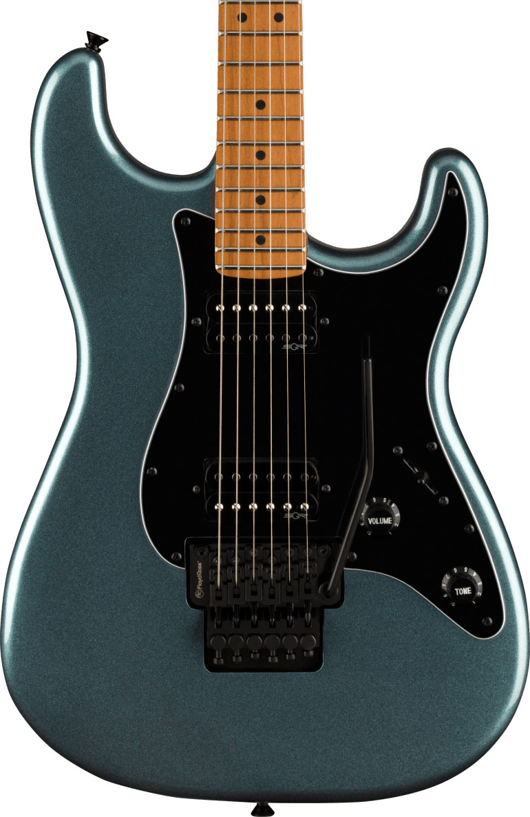 Squier Contemporary Stratocaster HH FR RMN Gunmetal Metallic