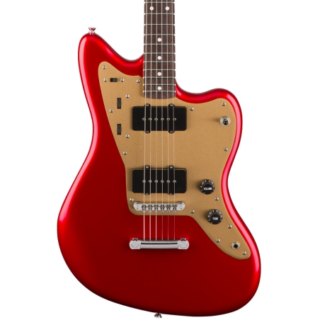 Squier Deluxe Jazzmaster ST RW Candy Apple Red