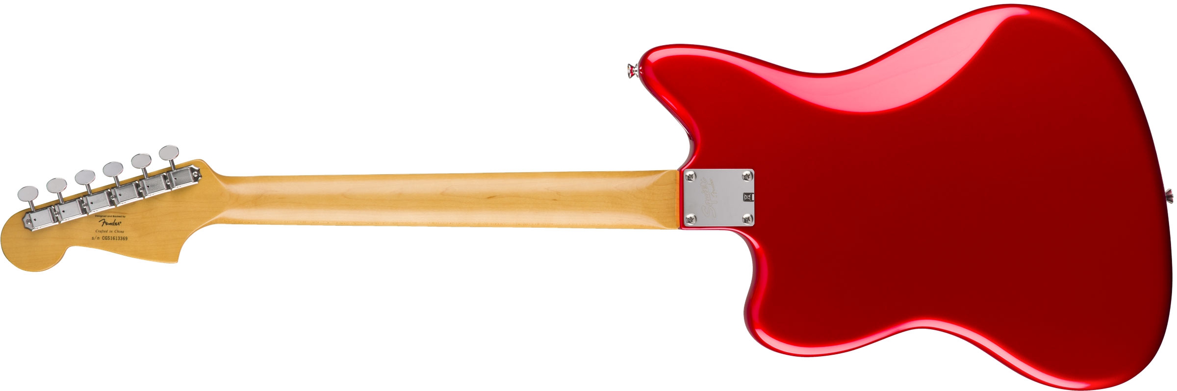 Squier Deluxe Jazzmaster ST RW Candy Apple Red