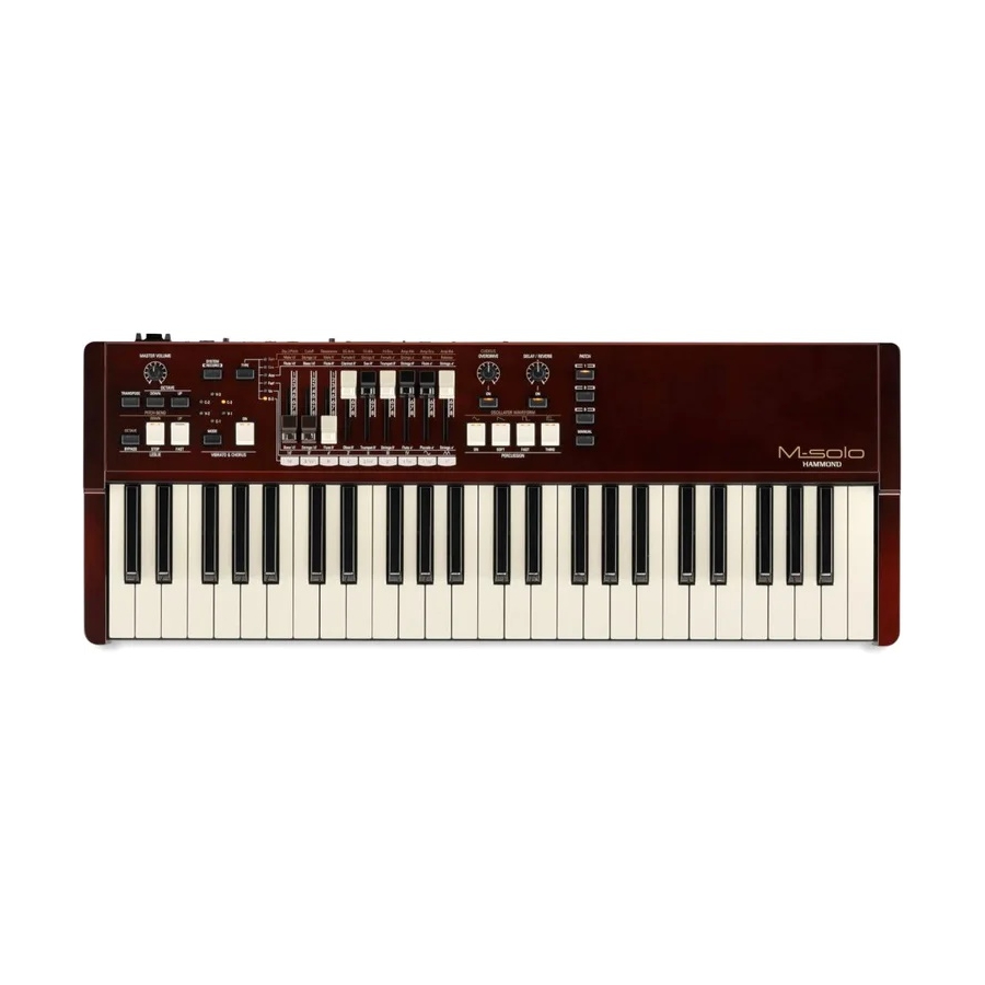 Hammond M-Solo Burgundy Orgel