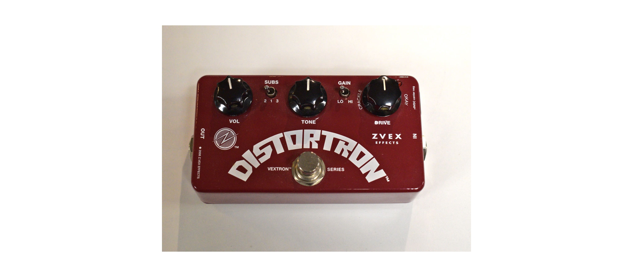 ギター ZVex Vextron Series Distortron Amazon | ジーベックス/ZVex Vextron Series Distortron - Distortion