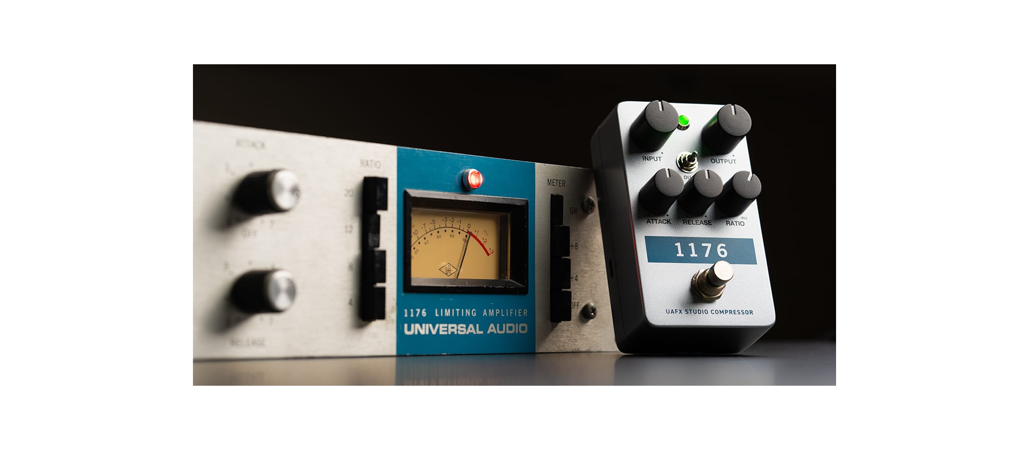 UNIVERSAL AUDIO 1176　Studio Compressor Universal Audio UAFX 1176 Studio Compressor | Sinamex