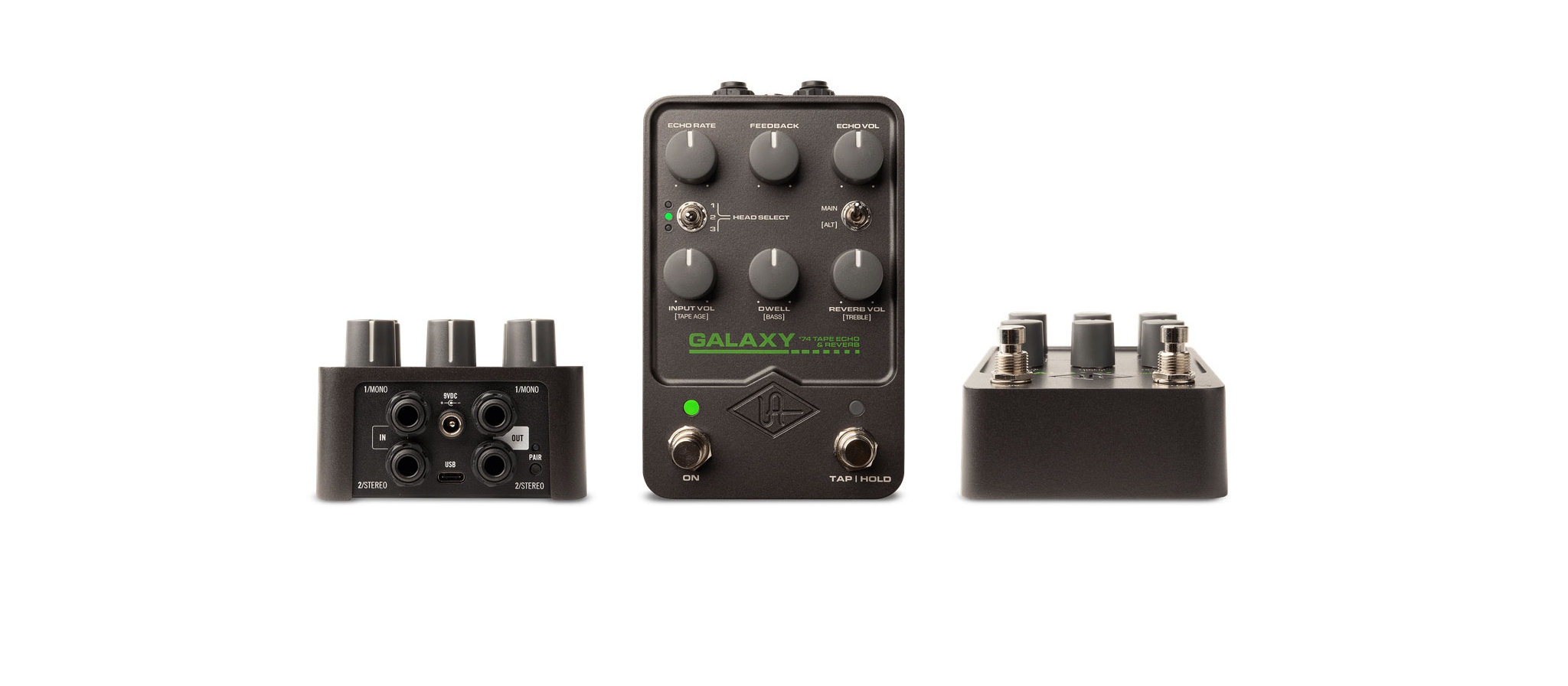 美品 UAFX GALAXY 74 TAPE ECHO & REVERB Universal Audio Galaxy 74 Tape Echo Reverb | UAFX | DijkmanMuziek |