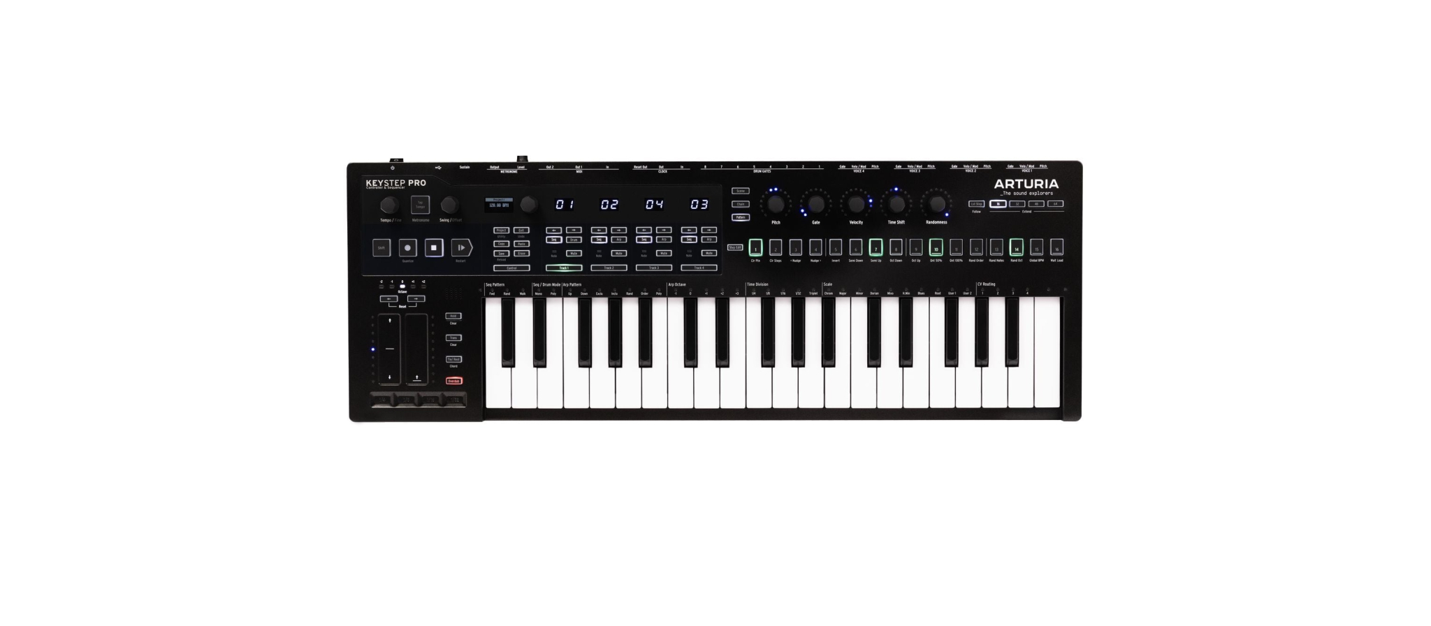 Arturia KeyStep Pro Chroma | DijkmanMuziek |