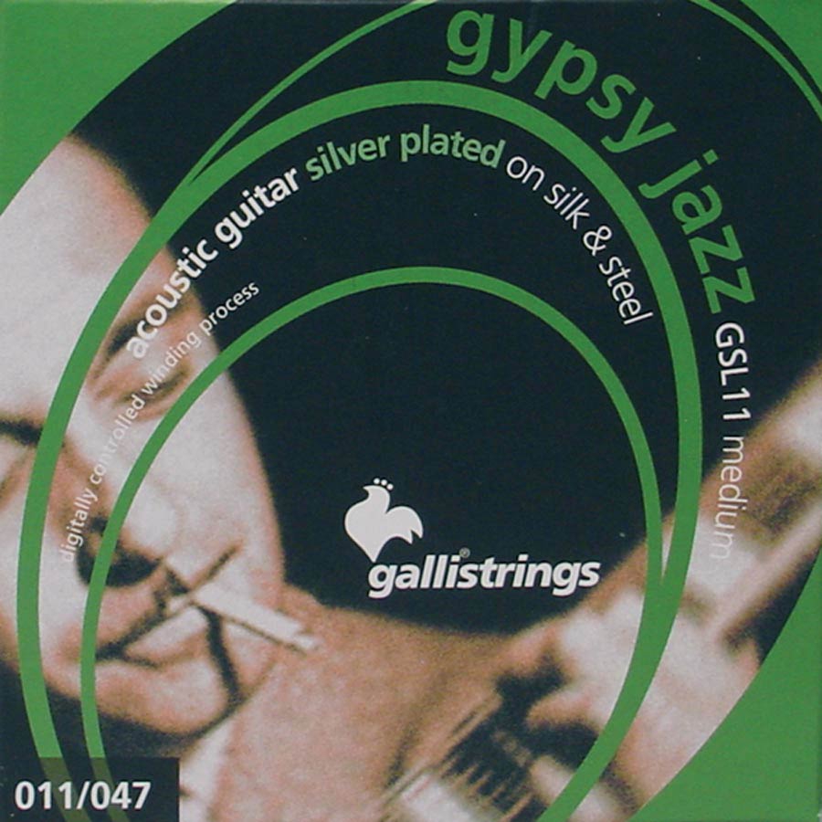 Gallistrings GSL11 Medium Gypsy Jazz Snaren