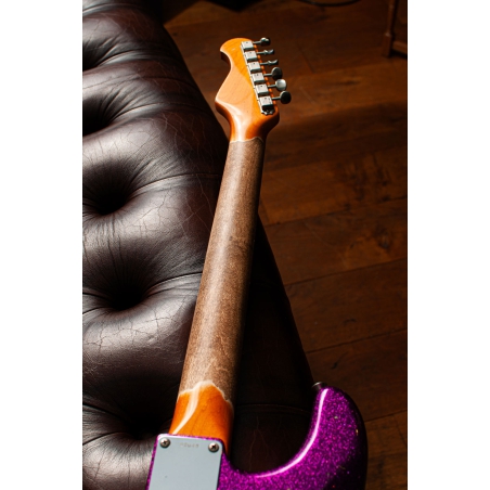 Del-Tone 60s S-style HSS Purple Haze Sparkle