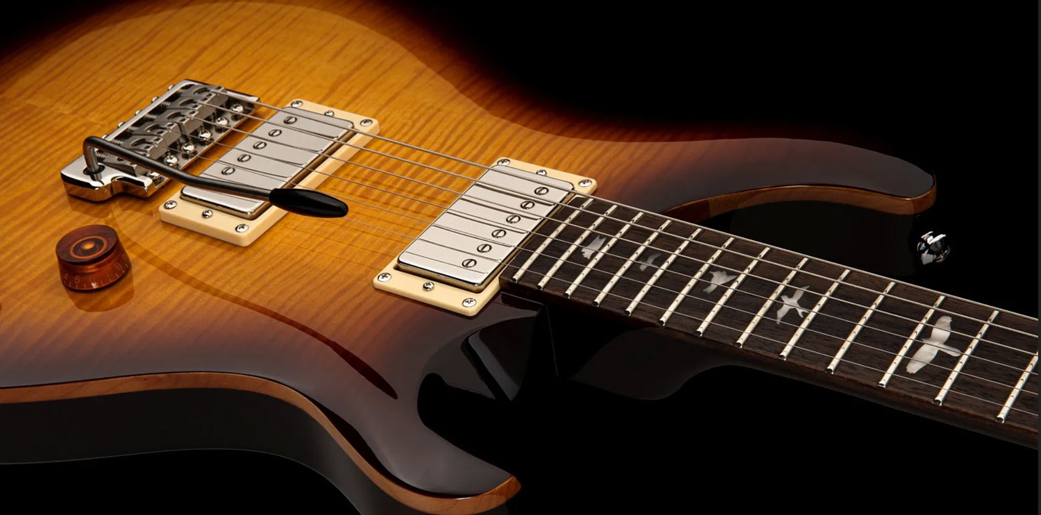 PRS SE DGT Birds Inlay McCarty Tobacco Sunburst