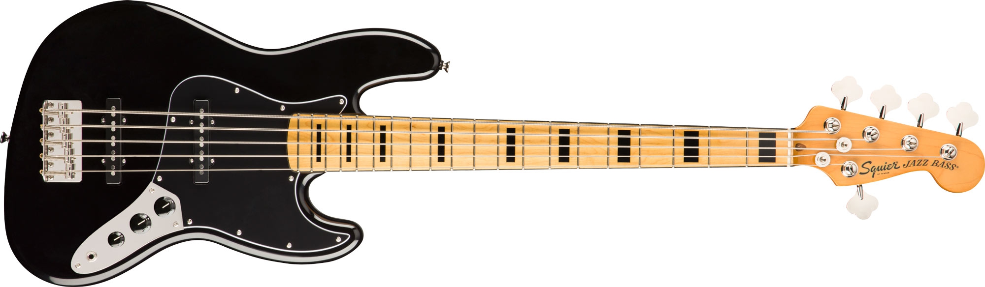 Squier Classic Vibe 70s Jazz Bass V MN Black