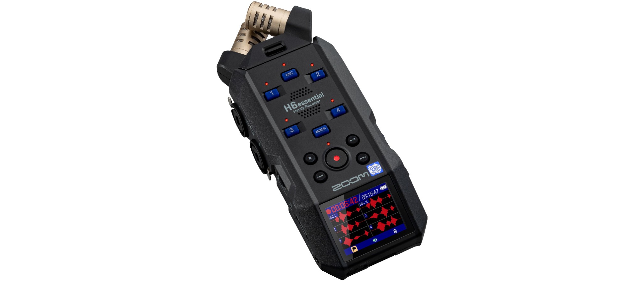Zoom H6 essential | compact en lichtgewicht | DijkmanMuziek