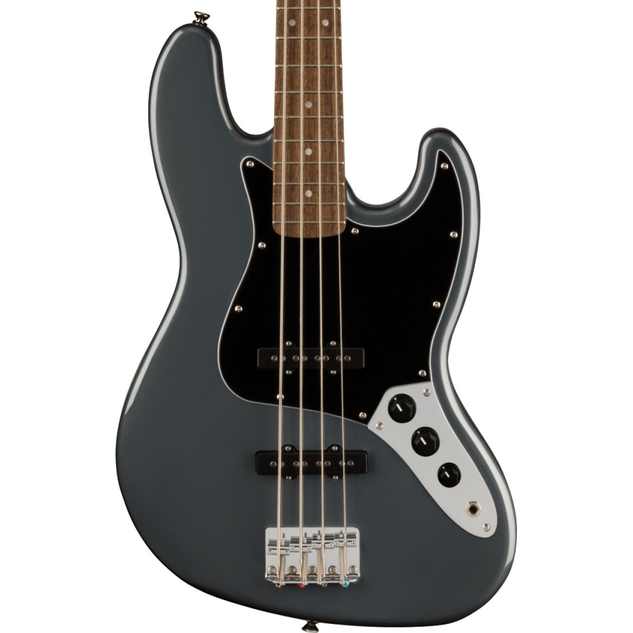 Squier Affinity Jazz Bass Charcoal Frost Metallic