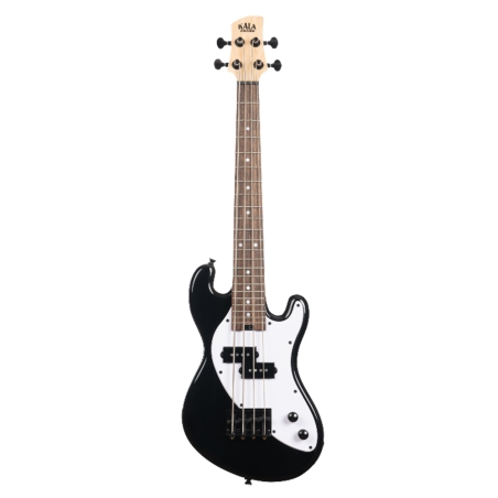 Kala U-Bass Solid Body Jet Black 4-String