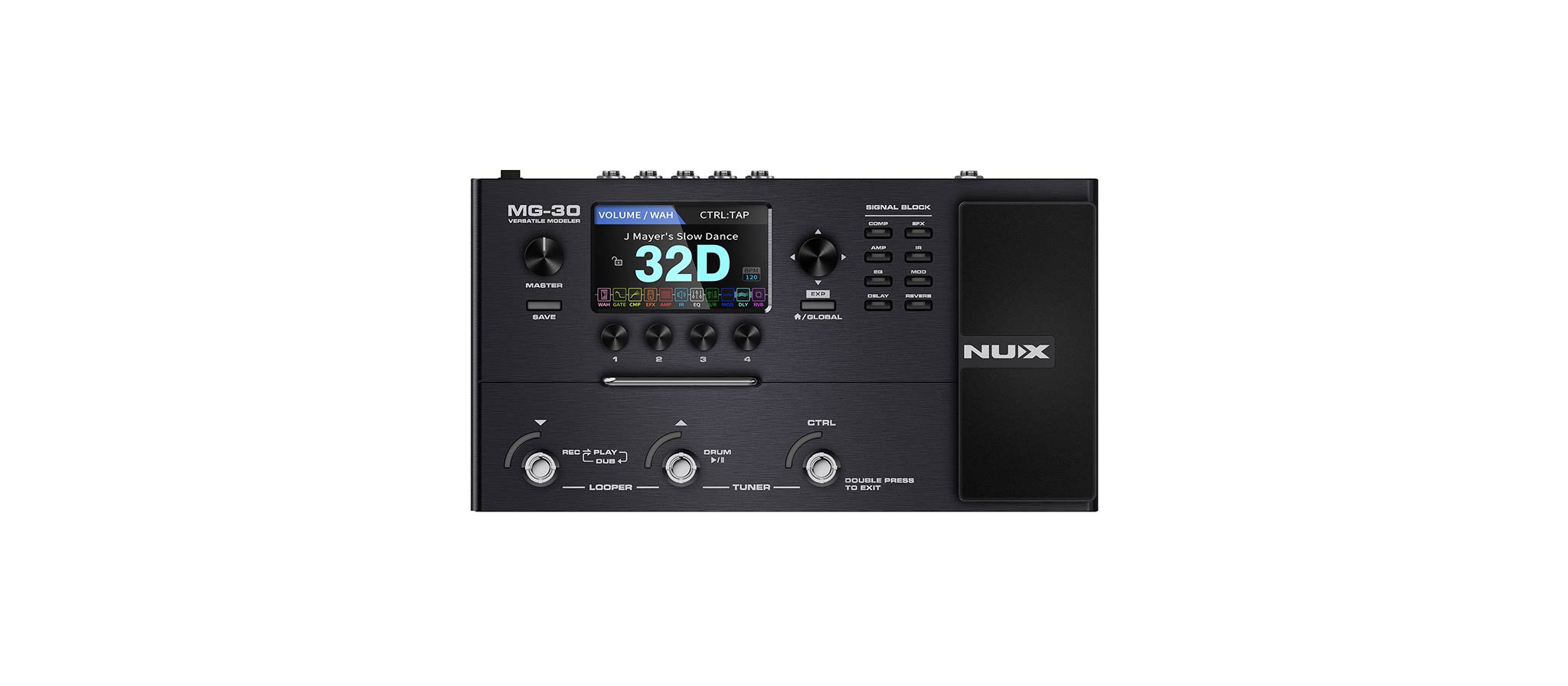 NUX MG-30 Multi-Effect Processor | DijkmanMuziek