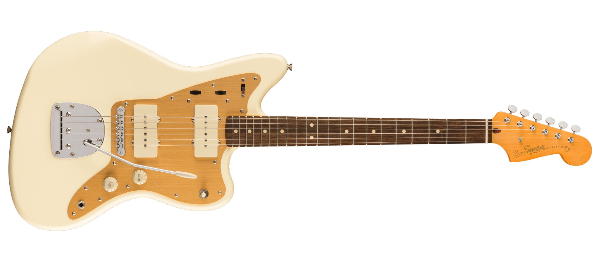 ギター J Mascis Jazzmaster Squier J. Mascis Jazzmaster, Laurel Fingerboard, Gold