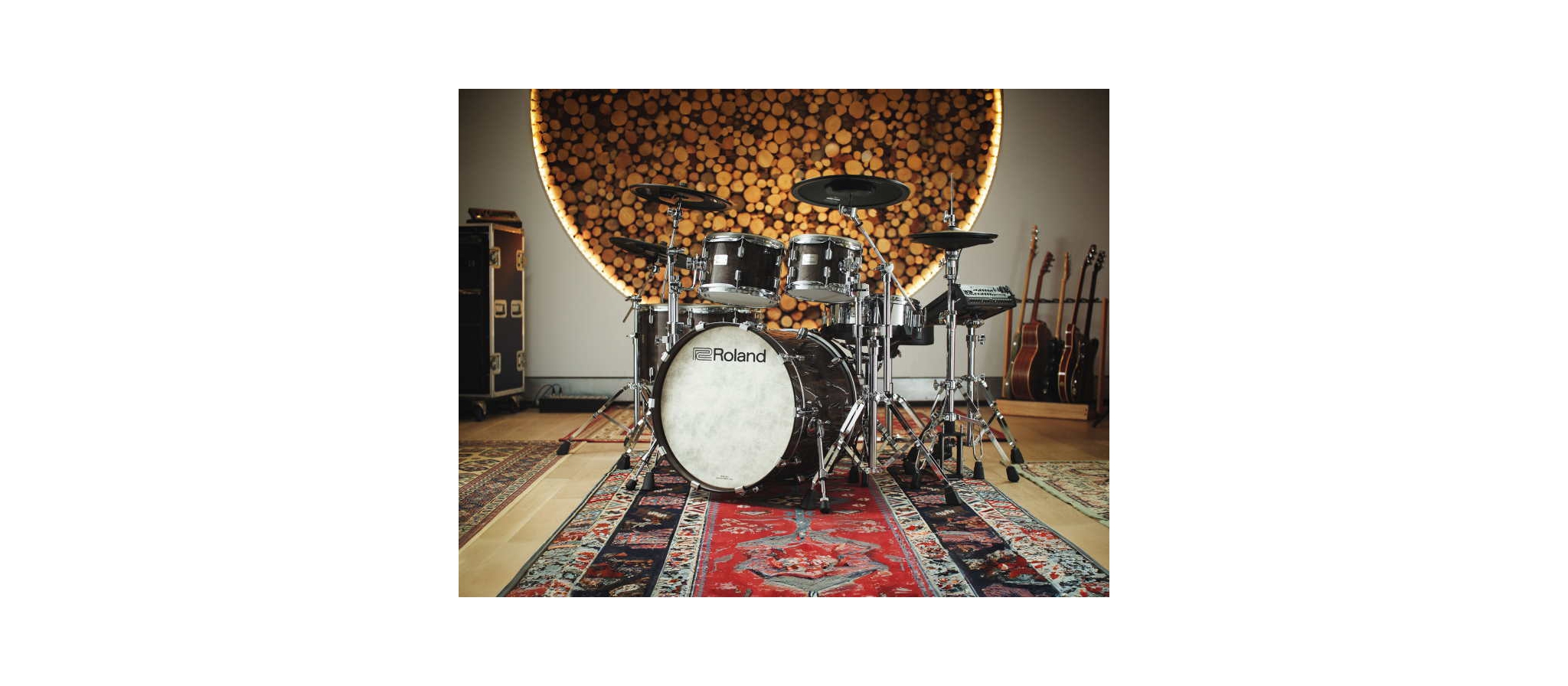 Roland VAD716-GE | V-Drums Kit | Gloss Ebony DijkmanMuziek