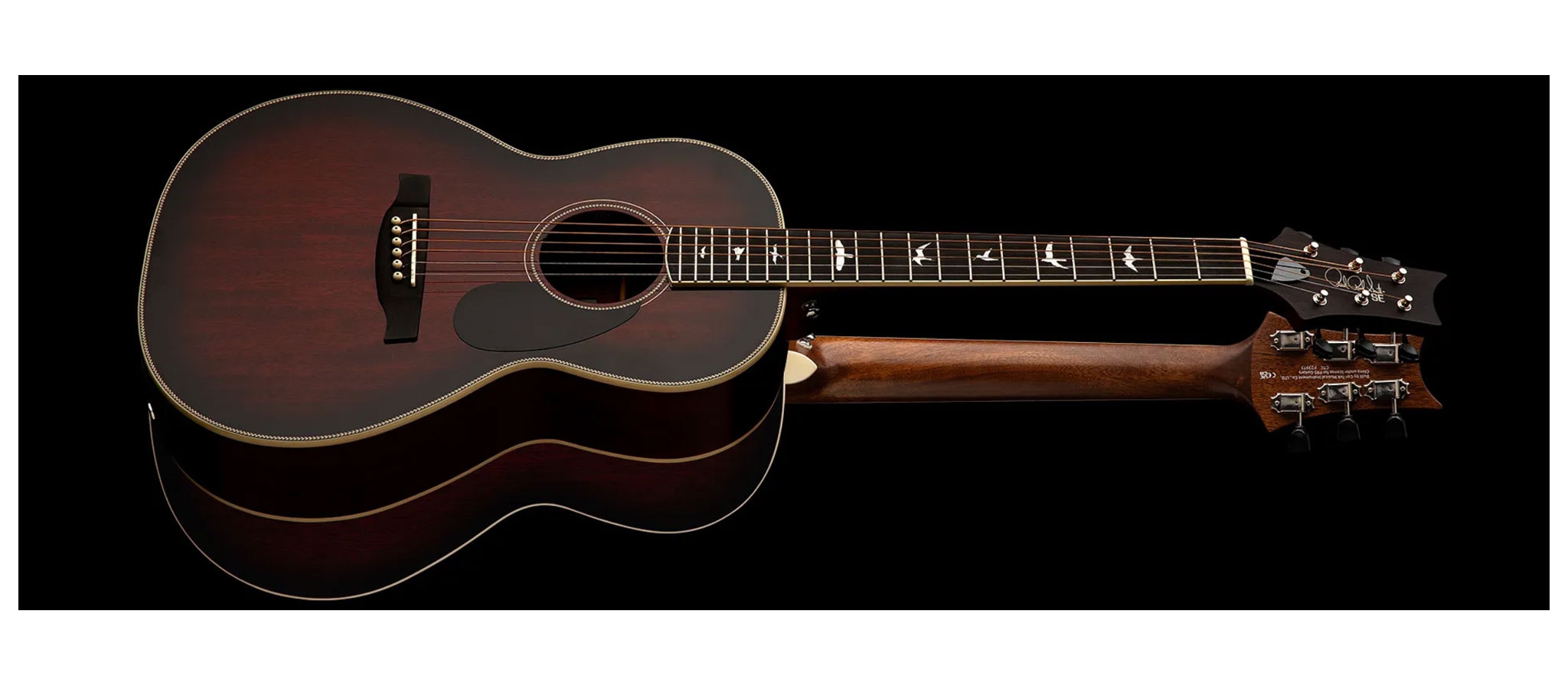 PRS SE P20E Parlor Fire Red Burst | DijkmanMuziek |