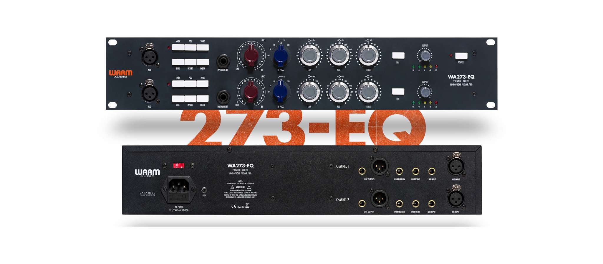 Warm Audio WA273-EQ hardware unit | DijkmanMuziek |