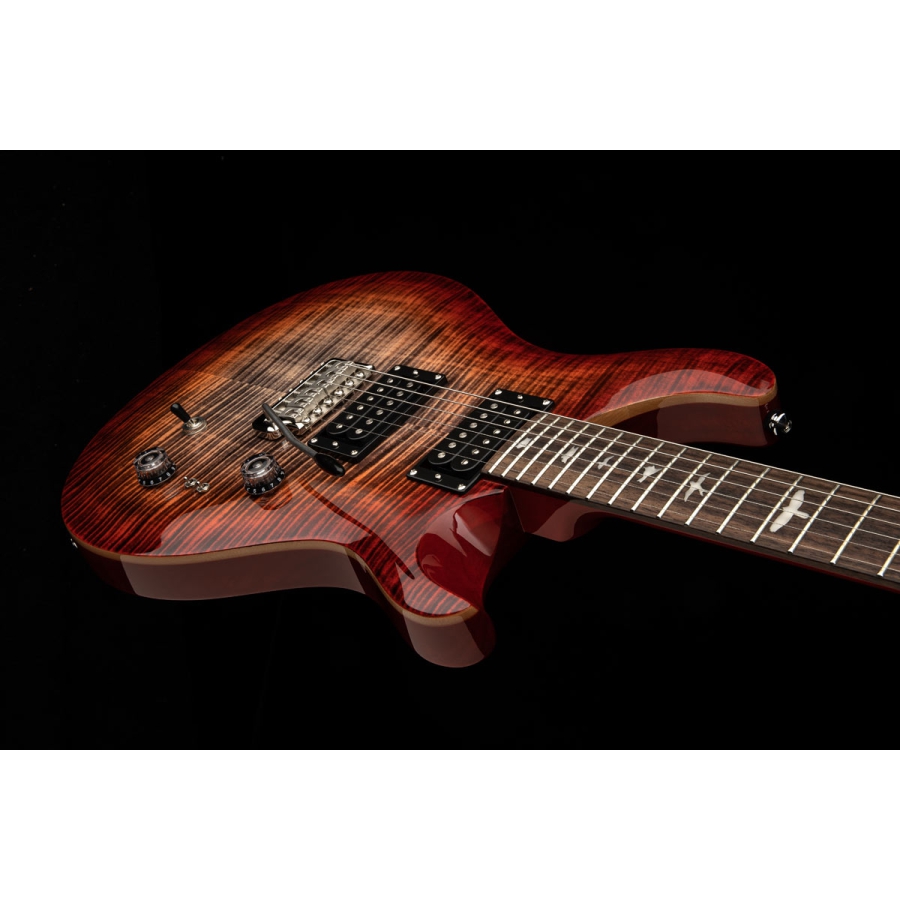 PRS SE Custom 24-08 CG Quilt Charcoal Cherry Burst PRS SE Custom 24-08 CG Quilt Charcoal Cherry Burst