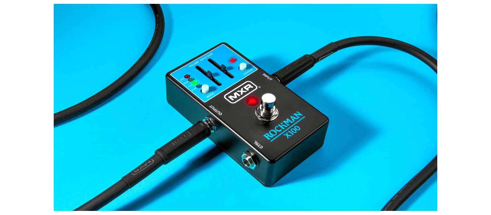 ギター MXR ROCKMAN X100 MXR MX100｜ROCKMAN X100をペダルで再現！80'sサウンドの新境地