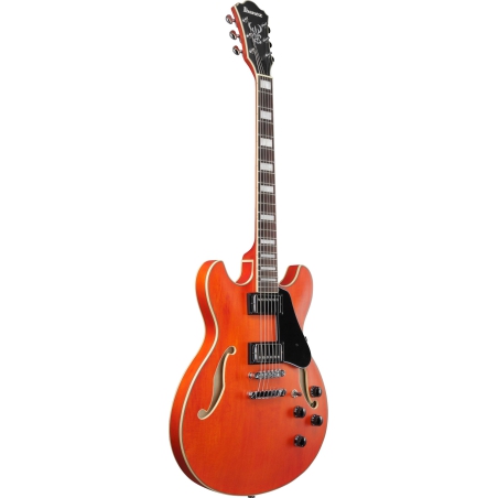 Ibanez AS73 TTF Transparent Tangerine Flat