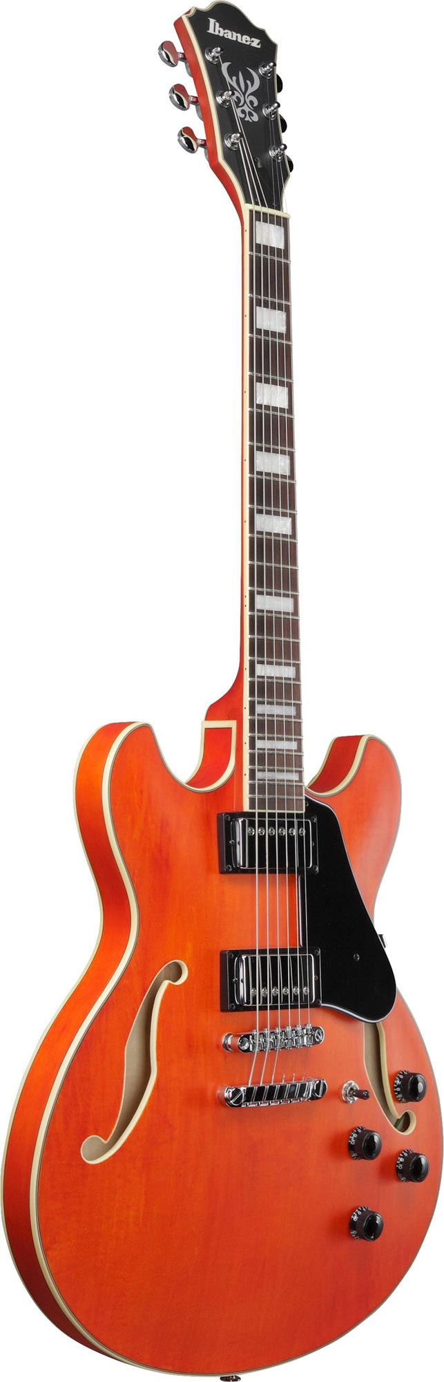 Ibanez AS73 TTF Transparent Tangerine Flat