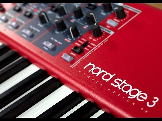 Nord Stage 3 HA88 Stage keyboard jong gebruikt