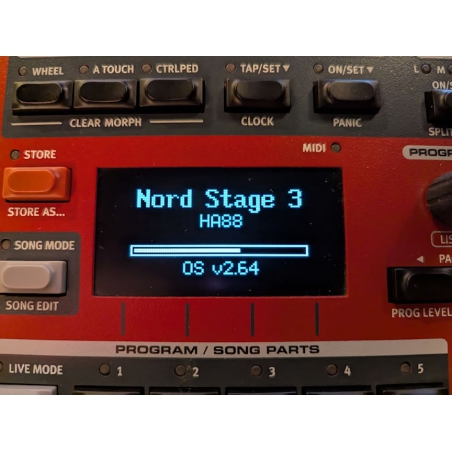 Nord Stage 3 HA88 Stage keyboard jong gebruikt