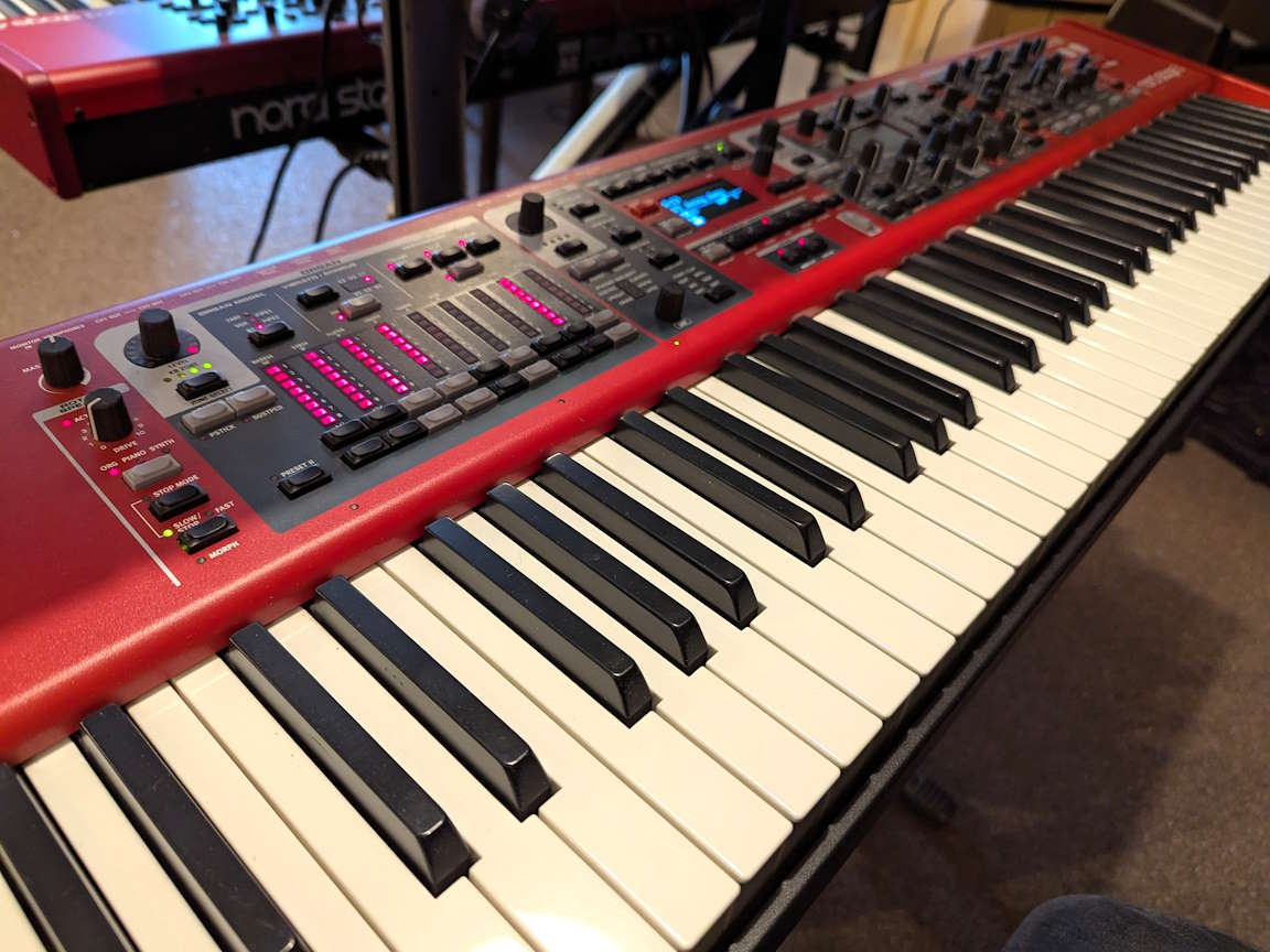 Nord Stage 3 HA88 Stage keyboard jong gebruikt