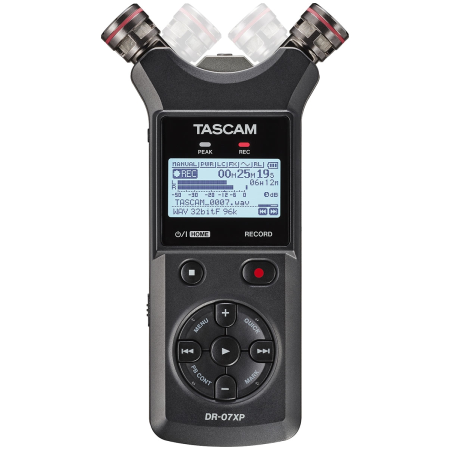 Tascam DR-07XP Stereo Handheld Recorder Tascam DR-07XP Stereo Handheld Recorder