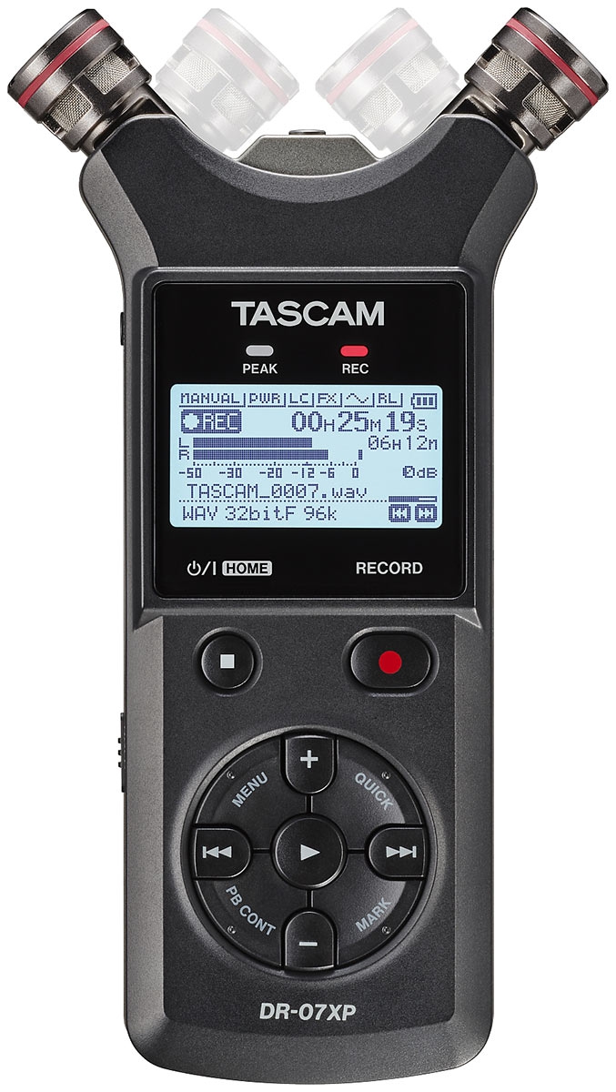 Tascam DR-07XP Stereo Handheld Recorder