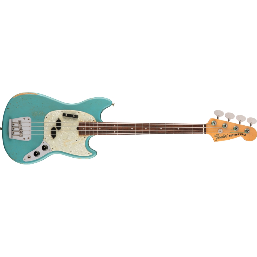 Fender JMJ Road Worn Mustang Bass RW Fade DPB Fender JMJ Road Worn Mustang Bass RW Fade DPB