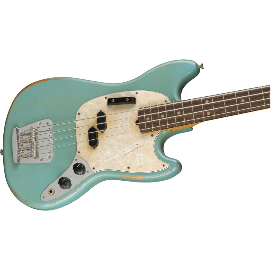 Fender JMJ Road Worn Mustang Bass RW Fade DPB Fender JMJ Road Worn Mustang Bass RW Fade DPB