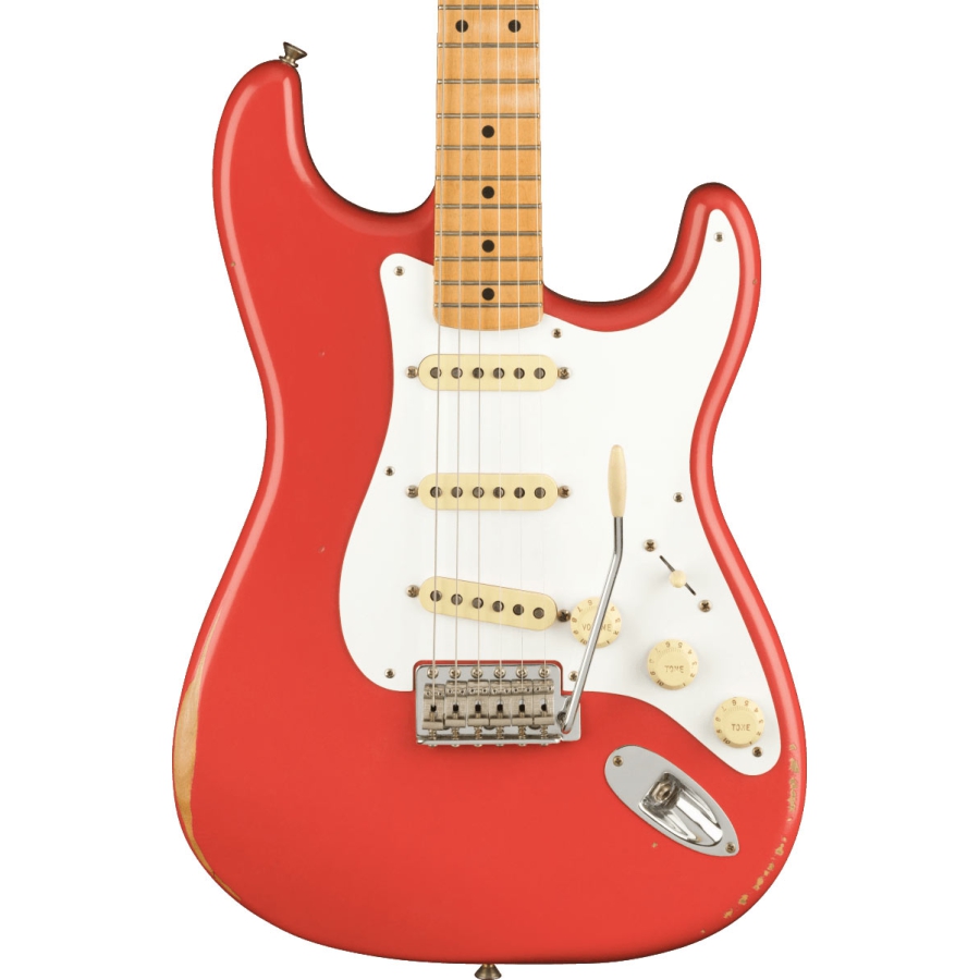 Fender Vintera Road Worn 50s Stratocaster MN Fiesta Red Fender Vintera Road Worn 50s Stratocaster MN Fiesta Red