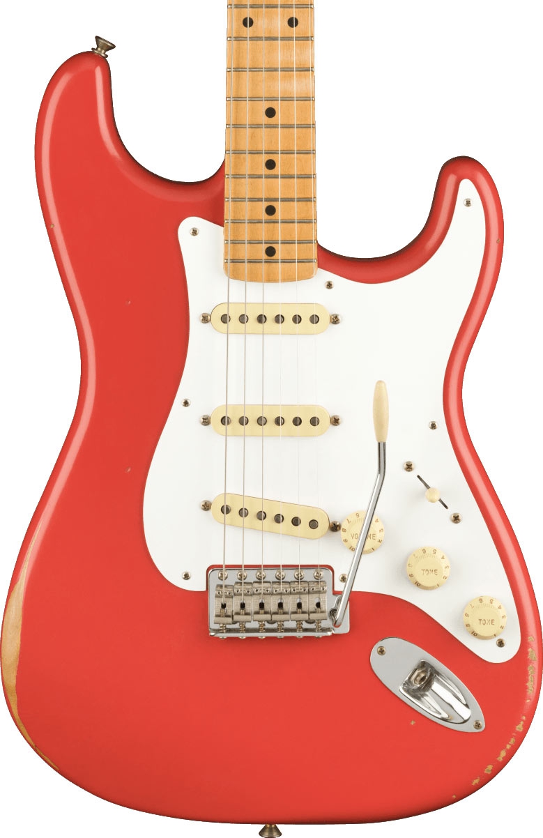 Fender Vintera Road Worn 50s Stratocaster MN Fiesta Red