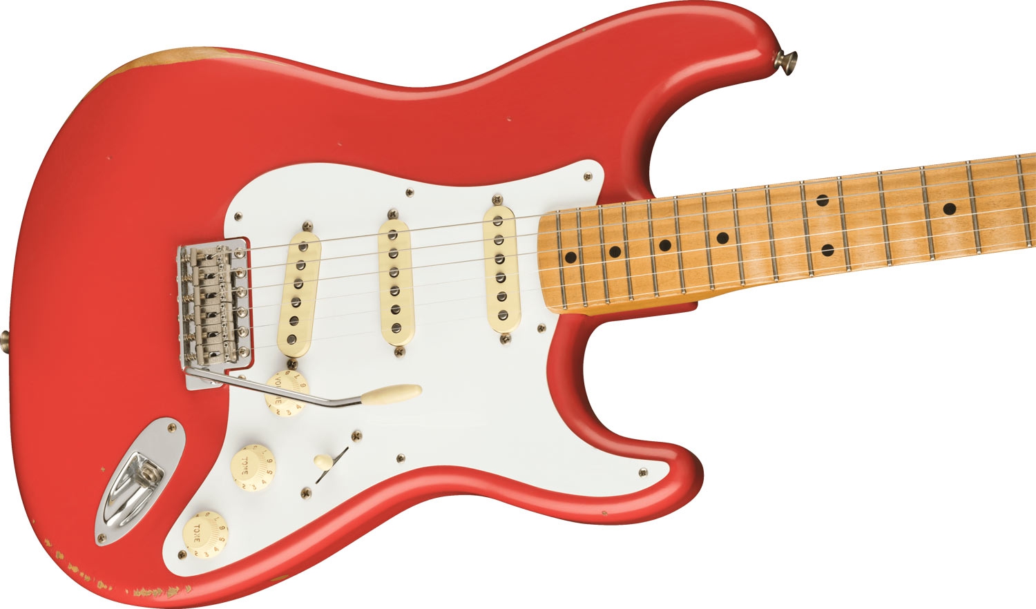 Fender Vintera Road Worn 50s Stratocaster MN Fiesta Red