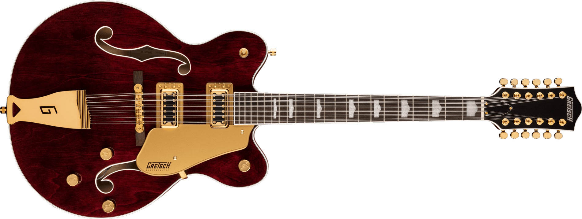 Gretsch G5422G-12 Electromatic CLSC DC 12ST Walnut Stain