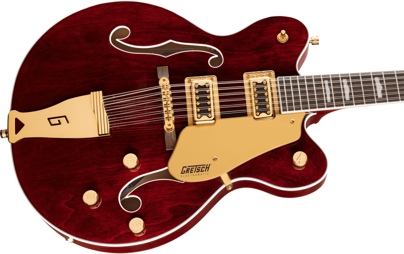 Gretsch G5422G-12 Electromatic CLSC DC 12ST Walnut Stain