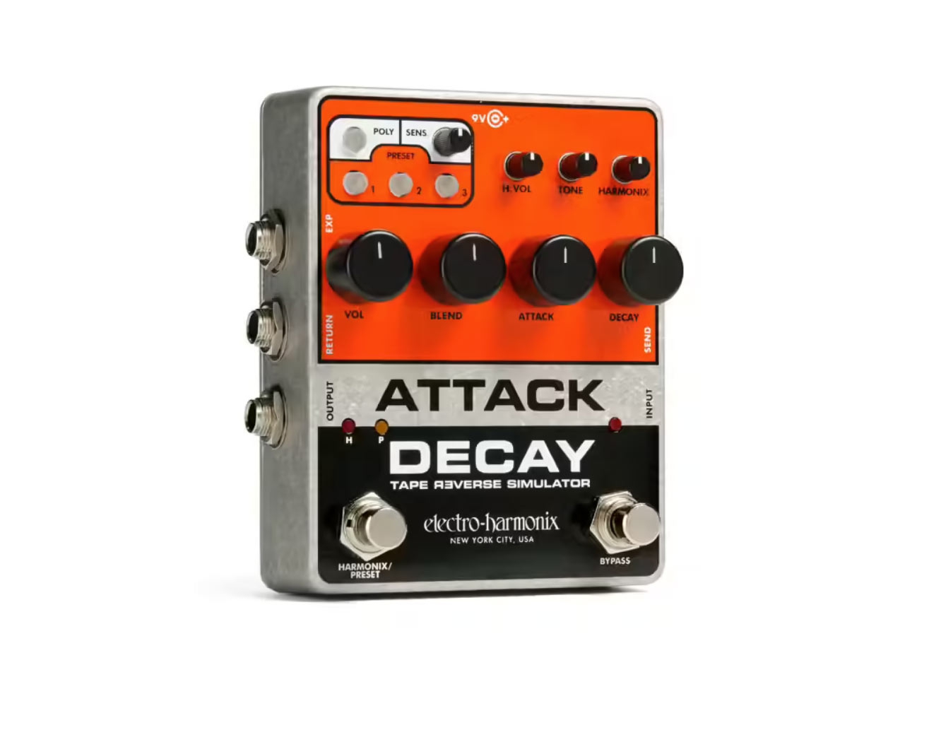 Electro Harmonix Attack Decay Tape Reverse Simulator