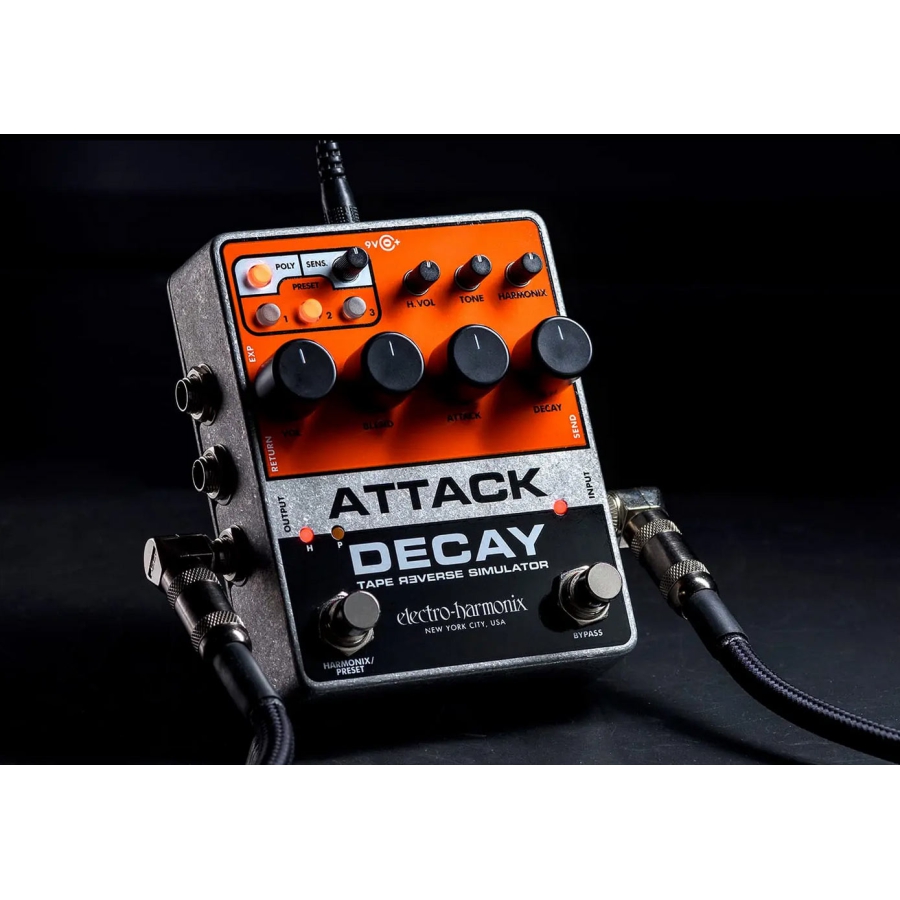 Electro Harmonix Attack Decay Tape Reverse Simulator Electro Harmonix Attack Decay Tape Reverse Simulator